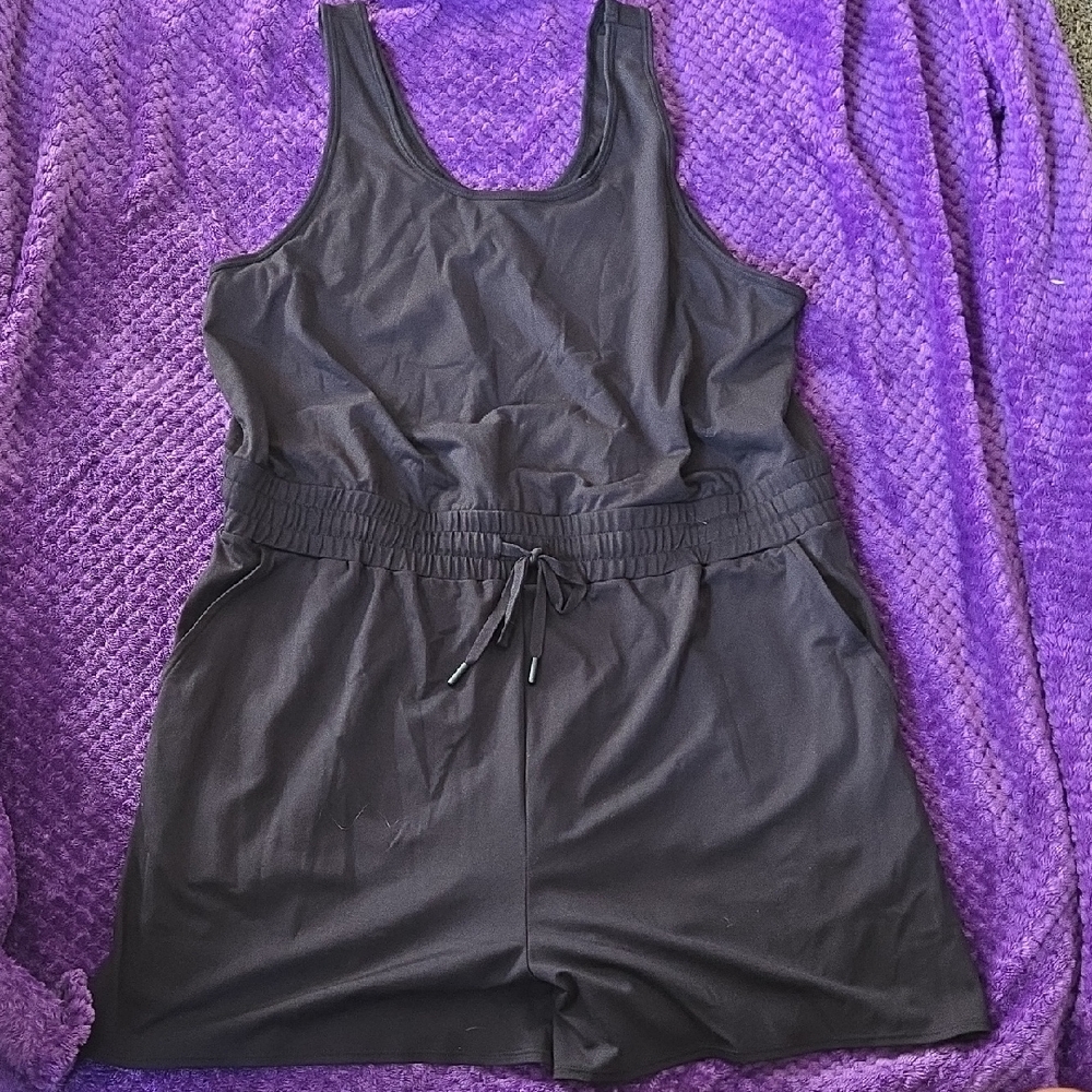Xersion Black Jumpsuit